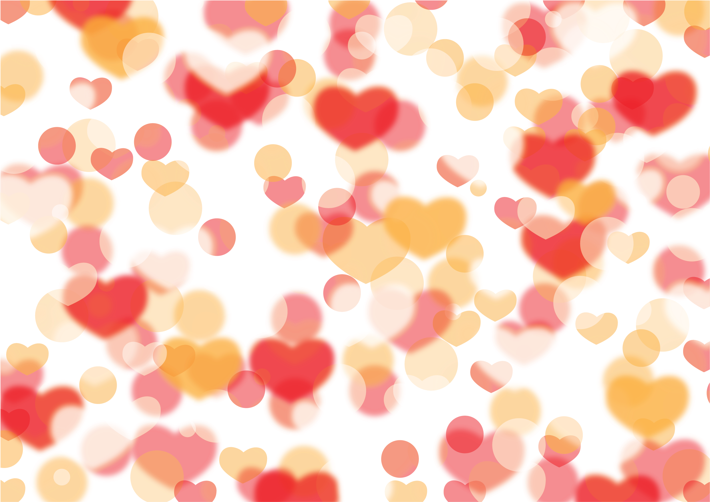 Orange Bokeh Png Png Free Stock - Paper (3007x2293), Png Download