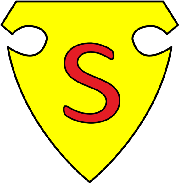 Superman S Font - Logo Superman 1938 Png (900x648), Png Download