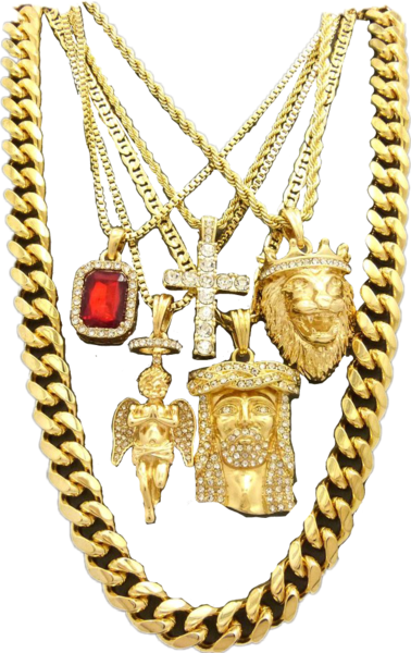 Share This Image - Hip Hop Red Stone, Cross, Lion, Angel, Jesus Pendant, (378x600), Png Download