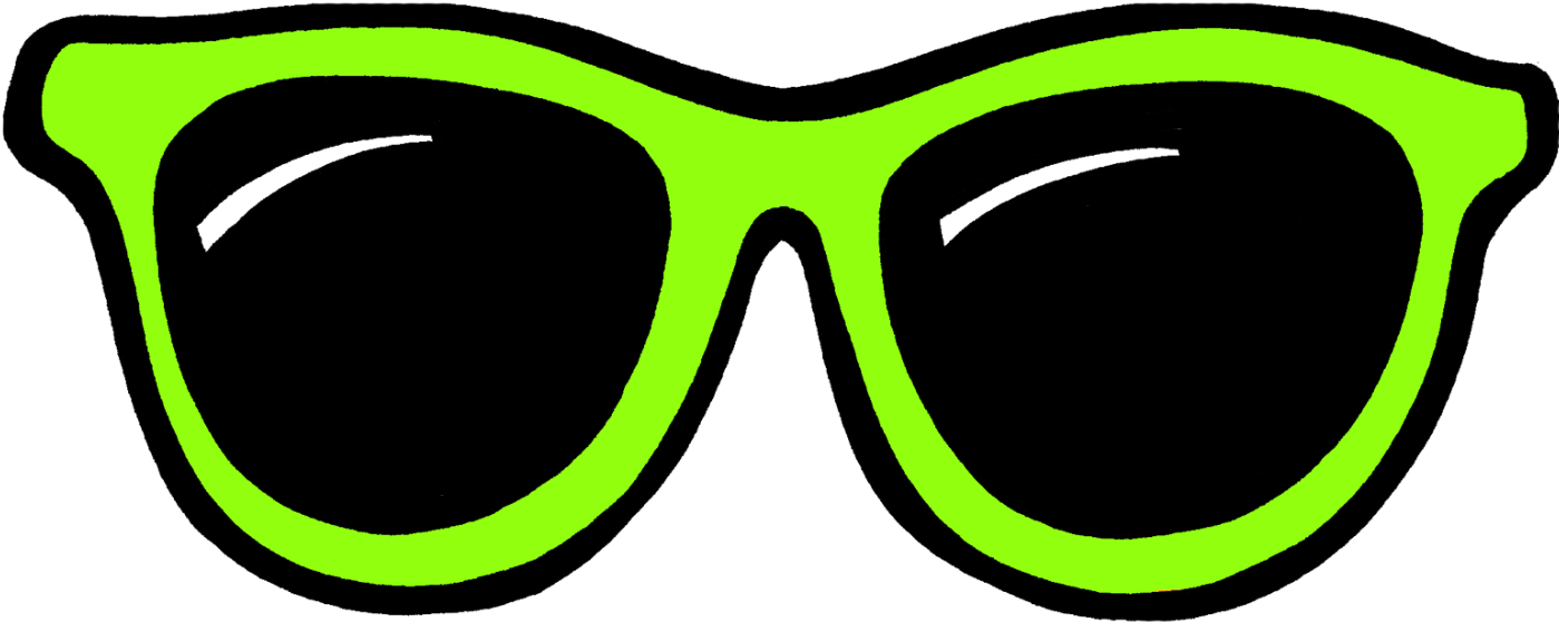 Sunglass Clipart Transparent Background - Clip Art Sun Glasses (800x375), Png Download