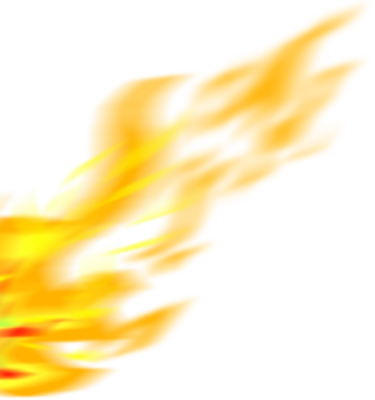 Download - Burnout Fire Png (375x400), Png Download