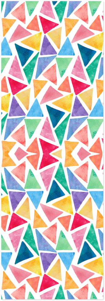 Watercolor Triangles (1024x1024), Png Download