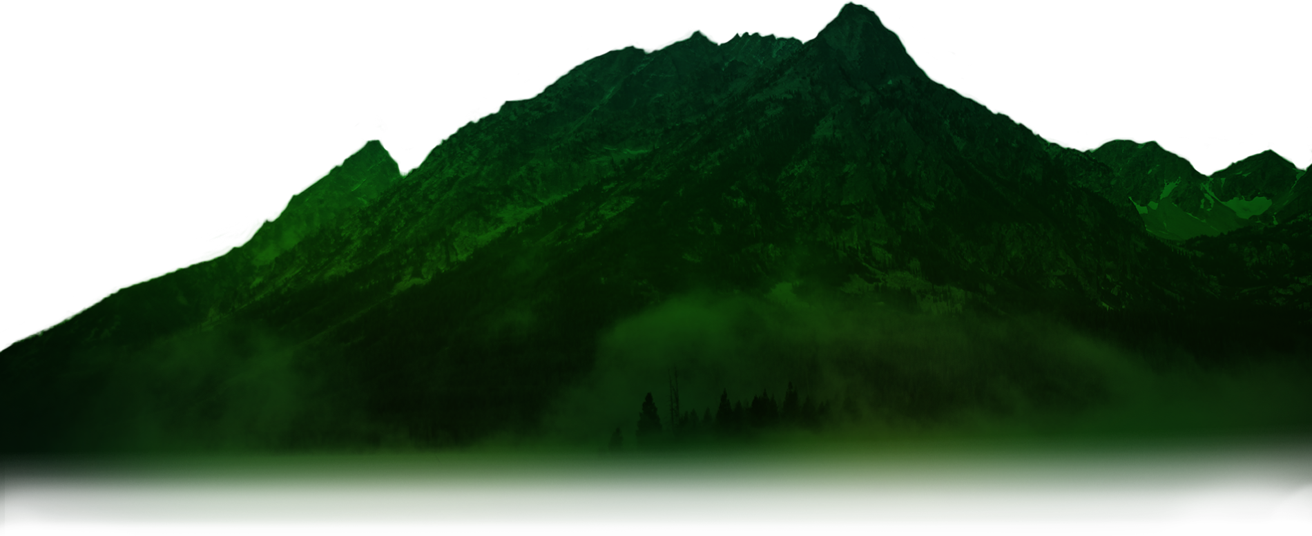 Download Transparent Green Mountain Png - Mountain Graphic - PNGkit