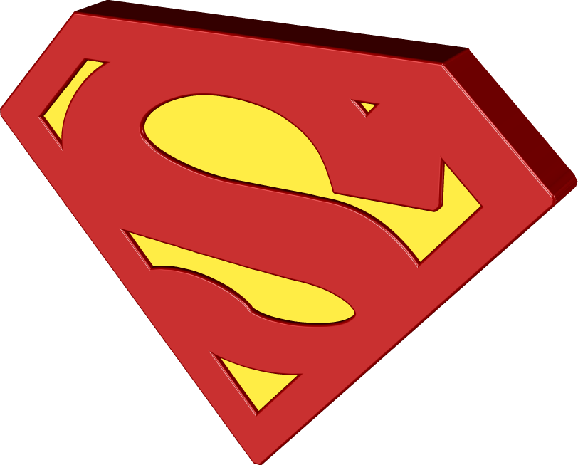 Classic Superman Logo Png - Logo Do Superman Png (812x653), Png Download