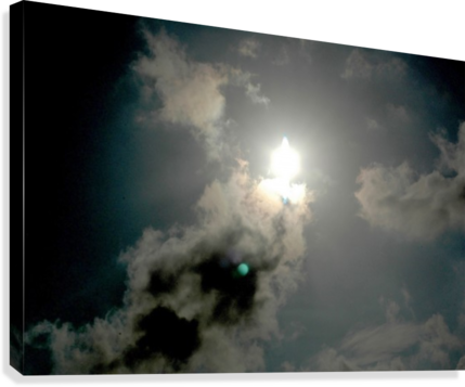 Hole In The Sky Canvas Print - Sun (429x357), Png Download