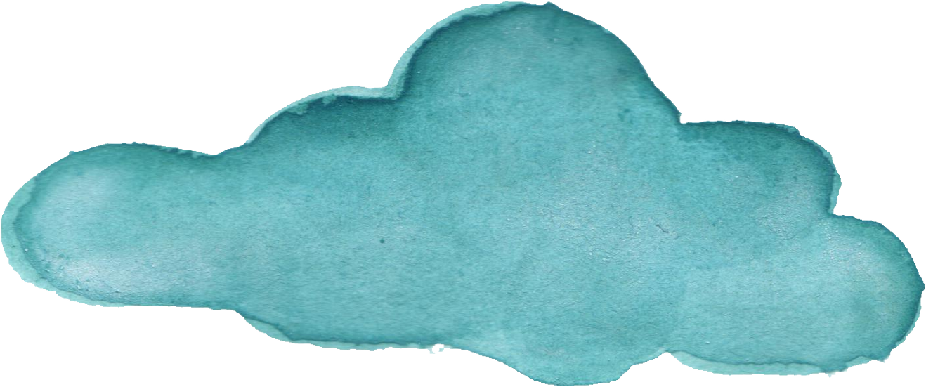 15 Watercolor Clouds Vol - Watercolor Painting (1318x551), Png Download