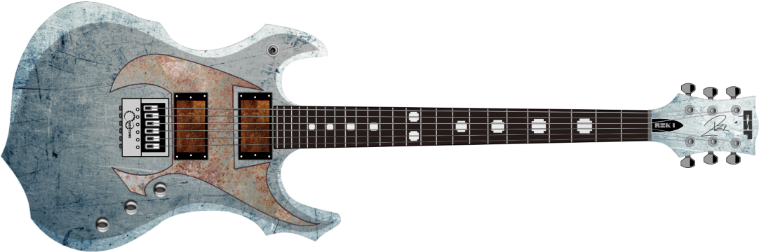 Free Png Electric Guitar Png Images Transparent - Ibanez Js Silver (850x283), Png Download