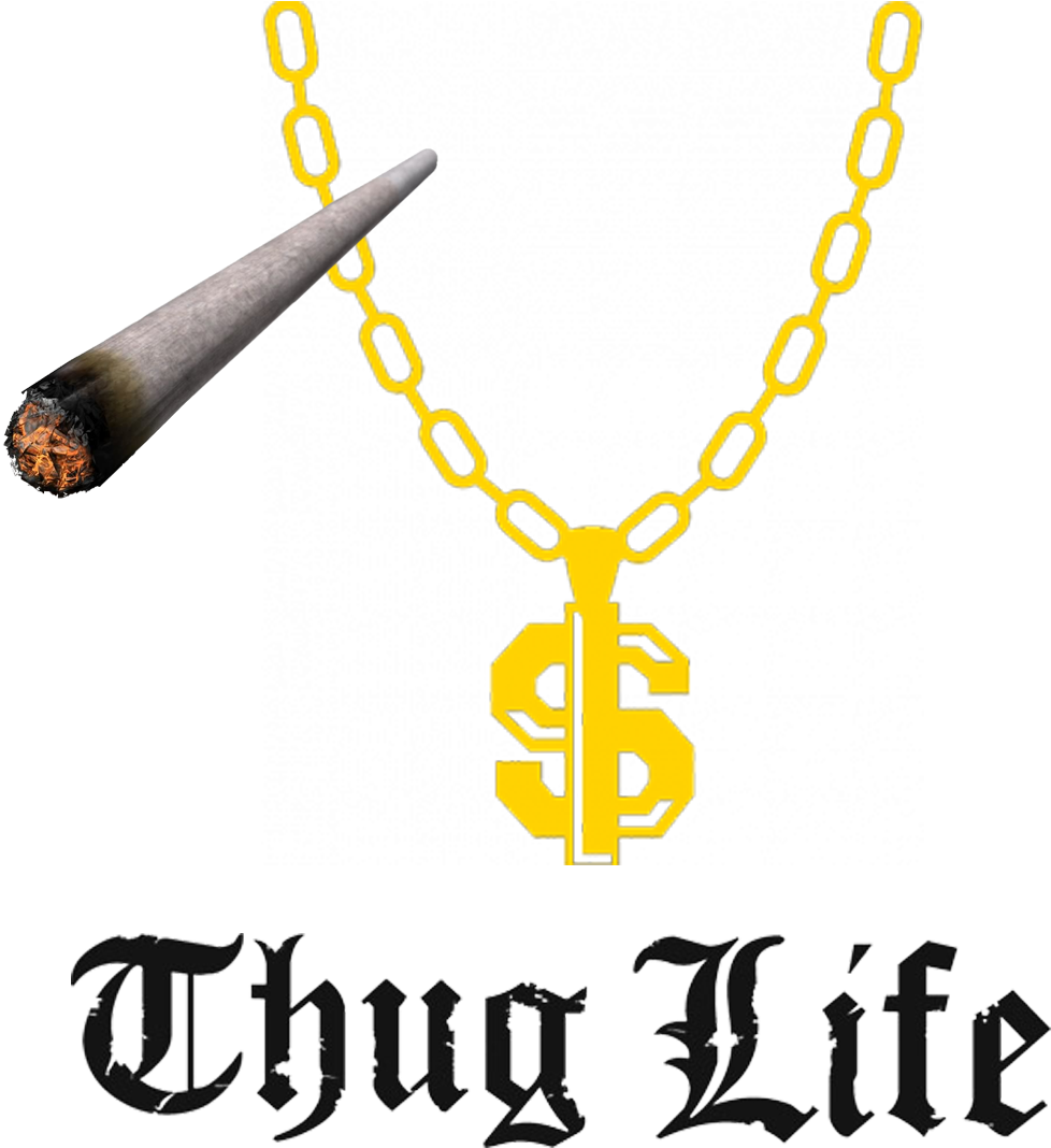 Welcome To Reddit, - Thug Life Clip Art (1080x1920), Png Download