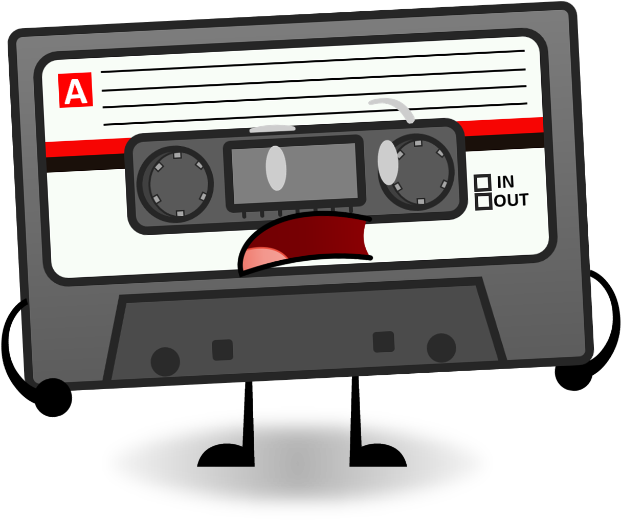 Cassette Tape (1280x1025), Png Download