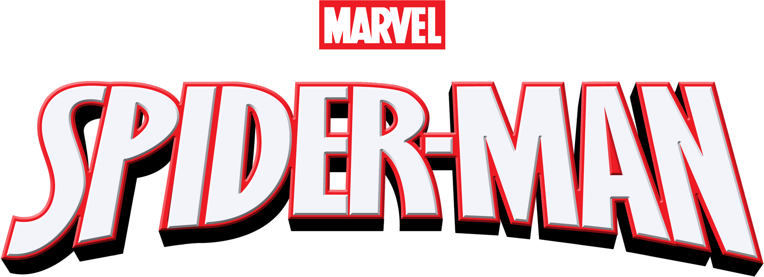Logo Spiderman Png - Spiderman Pinball Logo (3100x1300), Png Download