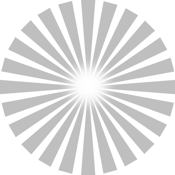 How To Set Use Gray Sun Rays Icon Png (600x600), Png Download
