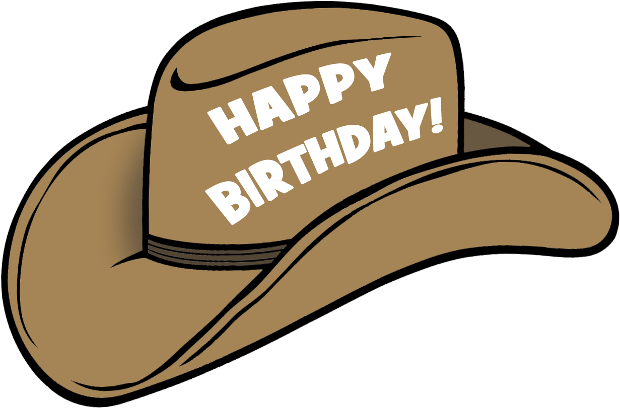 Picture Royalty Free Library Birthday Transparent Pictures - Happy Birthday Hat Png (1024x701), Png Download