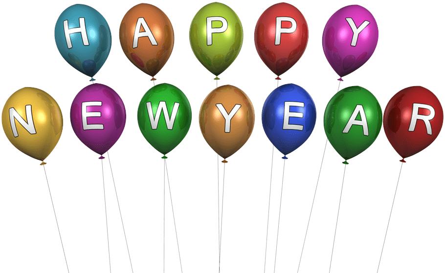 Holidays - Happy New Year Images Png (960x647), Png Download