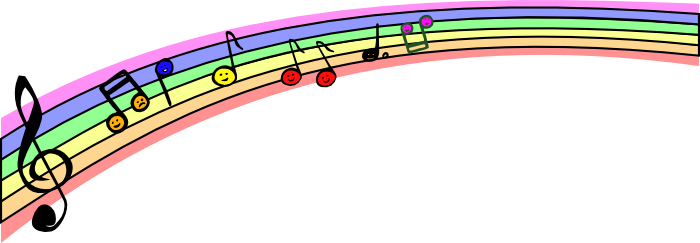 "songs & Sweets" - Music Notes Clipart (700x243), Png Download