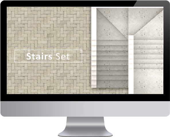 Stairs Top View Png - Fold Web Design (591x486), Png Download