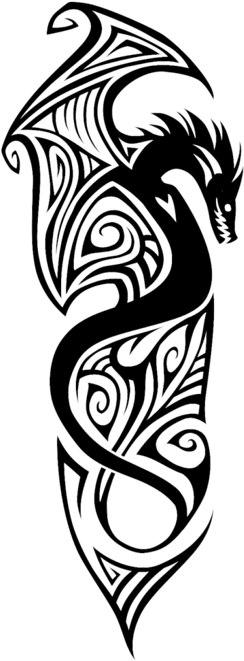 Arm Tattoo Png File - Forearm Dragon Tattoo Design (547x1024), Png Download