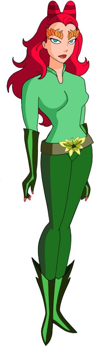 Poison Ivy - Batman Poison Ivy And Robin (632x1264), Png Download