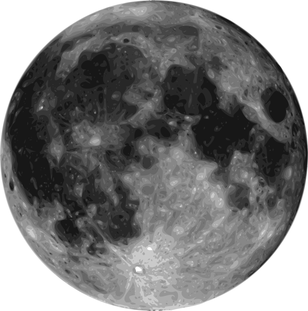 The Moon - Moon Png (800x800), Png Download
