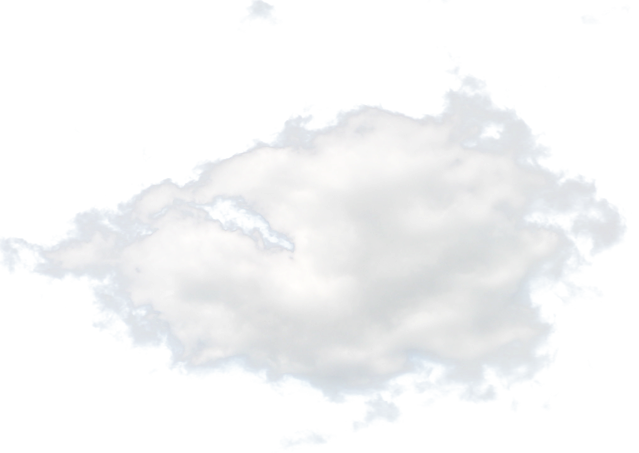 Clouds Png Icon - Cloud (639x453), Png Download