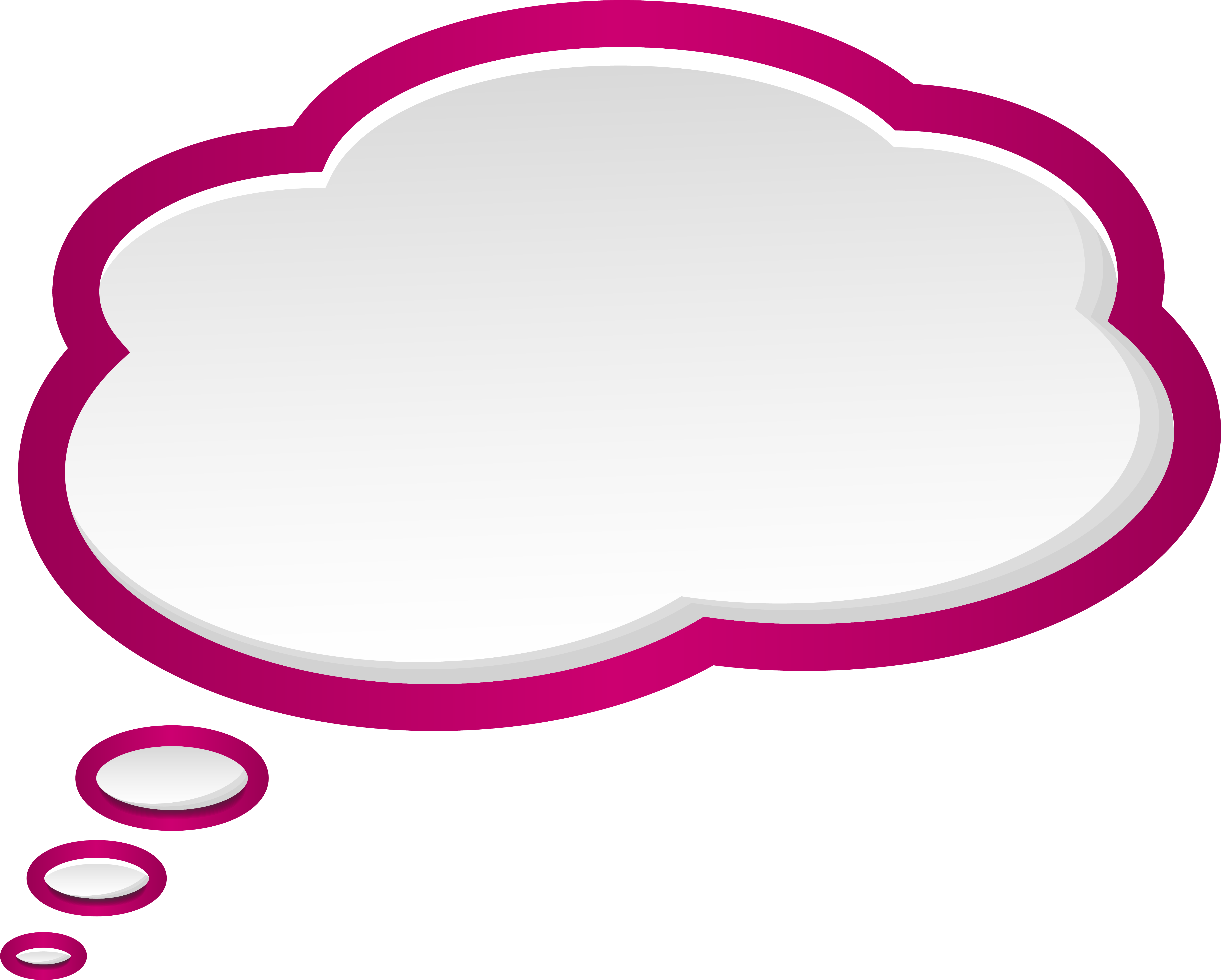 Colored Speech Bubble Png (5911x4744), Png Download