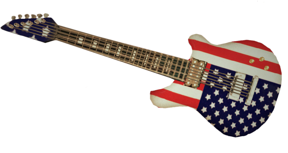 Dead Rising Electric Guitar - Cb Editing Guitar Png (1144x610), Png Download