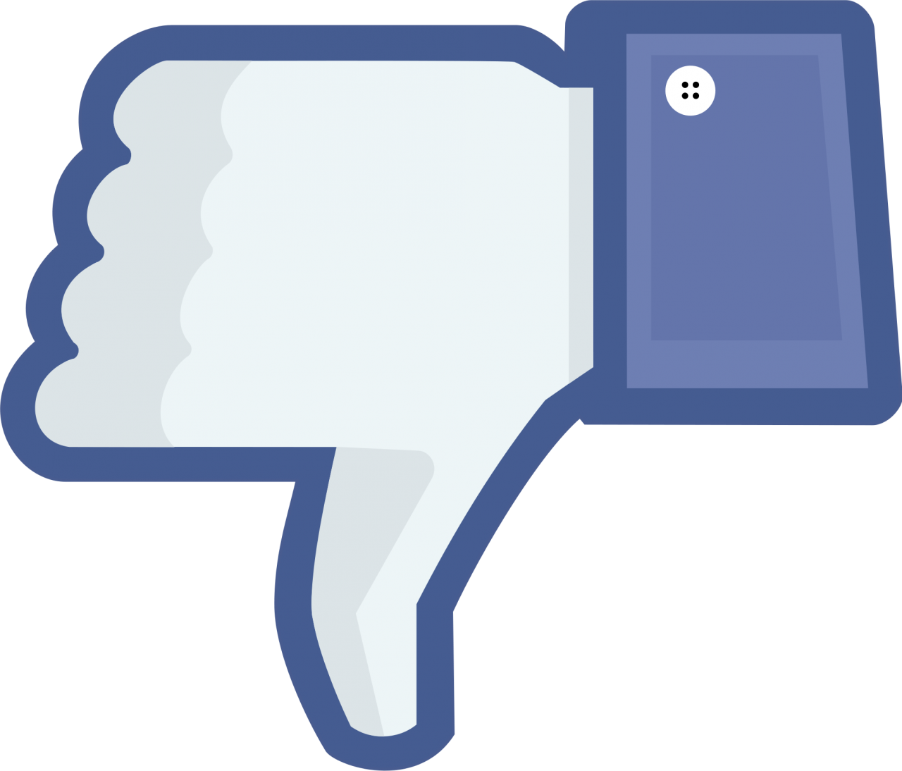 Thumb Down Logo - Dislike Png (1196x1024), Png Download
