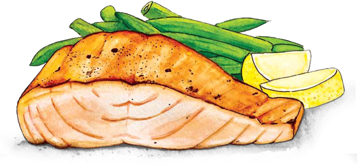 Responsive Image - Food Illustration Watercolor Png (700x700), Png Download