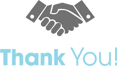 Thankyouimage - Icon Handshake Vector Free Png (485x272), Png Download