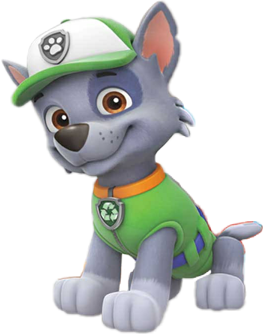 Rocky Paw Patrol Png (527x670), Png Download
