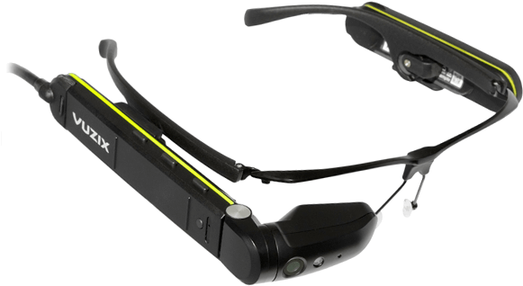 M300 Smart Glasses - Vuzix M300 Smart Glasses (786x338), Png Download