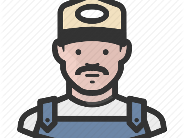Mustache Clipart - Trucker Icon (640x480), Png Download