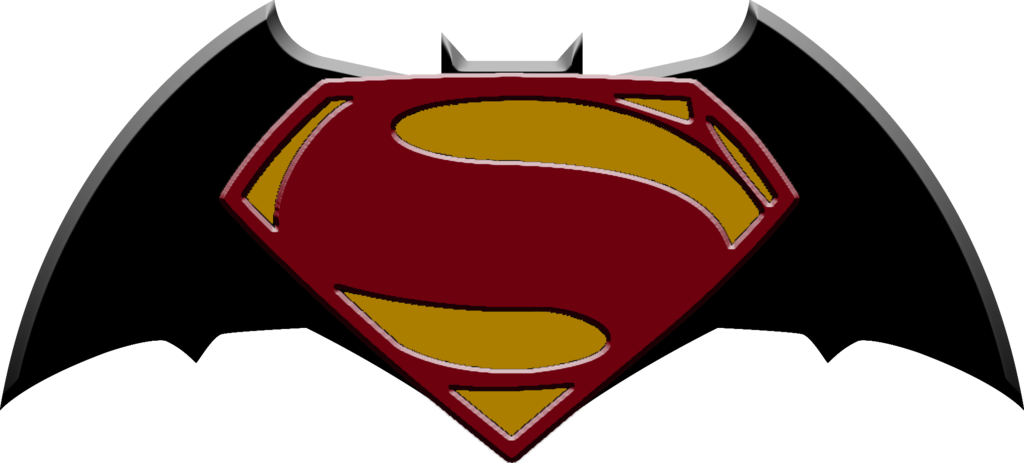 Superman Vs Batman Logo Png - Logo Batman Vs Superman (1024x463), Png Download
