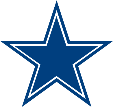 Clipart Royalty Free Free Cowboys Clipart Download - Dallas Cowboys Star Logo Clip Art (600x371), Png Download