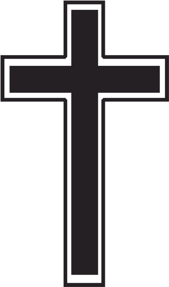 Christian Cross Png Images Free Download Png Freeuse - Cross Clipart Black And White Png (600x600), Png Download