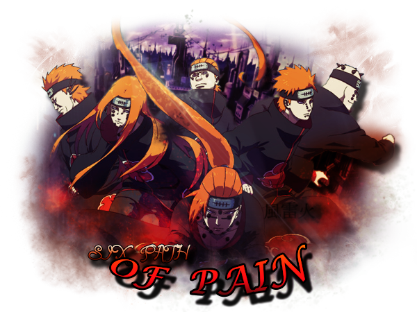Naruto Shippuden - Six Paths Of Pain (600x450), Png Download