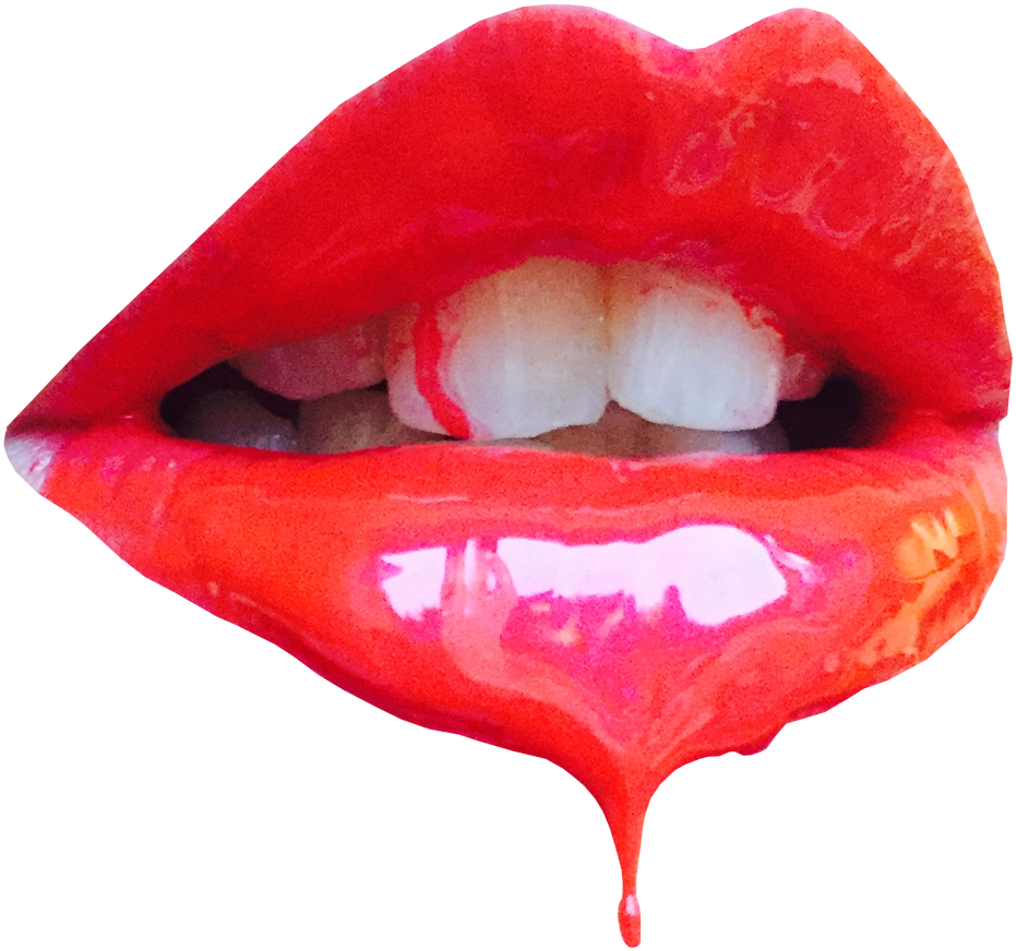 Vector Lips Drip - Dripping Lips Png (1200x1067), Png Download