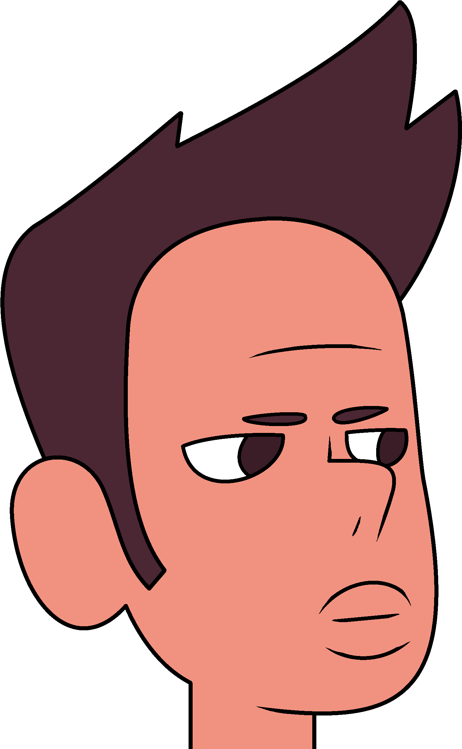 Buck Dewey Without Sunglasses - Steven Universe Buck Dewey (1899x2500), Png Download