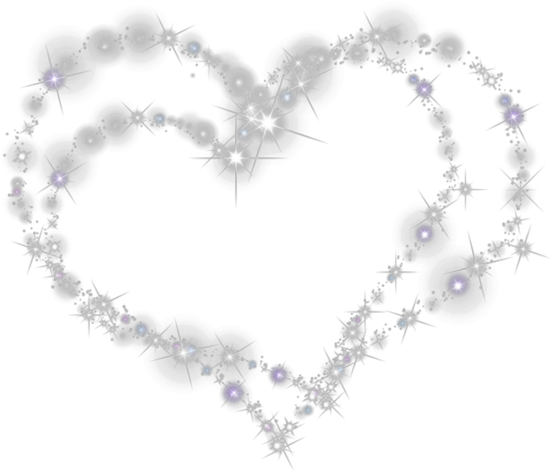 Ftestickers Hearts Sparkle Glitter Purple - Heart Sparkle Png (1128x928), Png Download