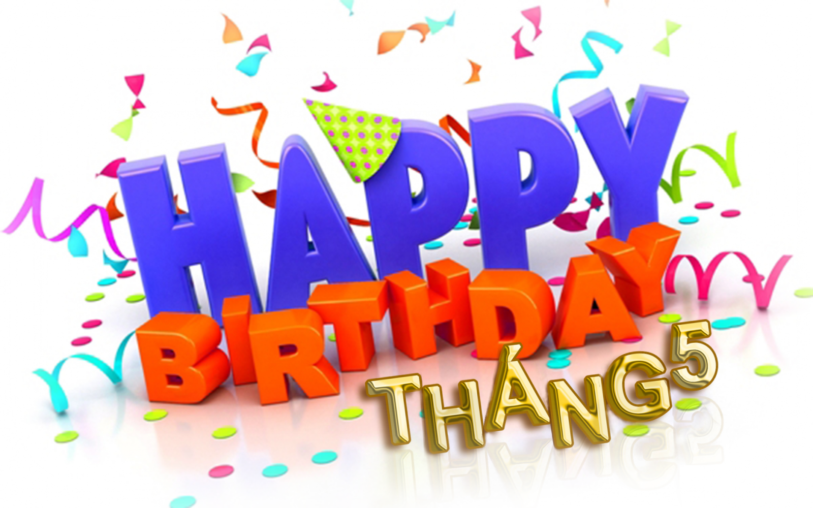 Happy Birthday Text Png (1600x1000), Png Download