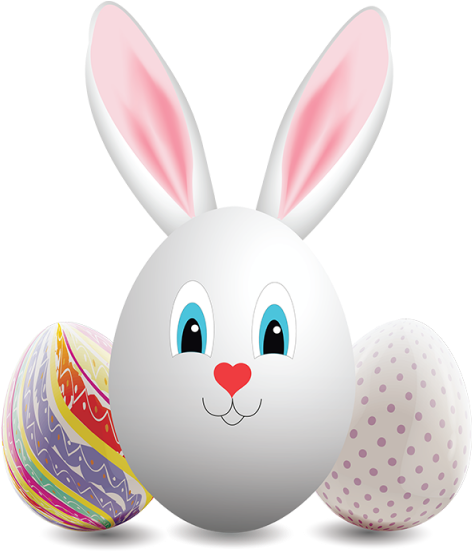 Easter Day Rabbit Eggs, Easter, Rabbit Eggs, Rabbit - Easter Day Png (640x640), Png Download