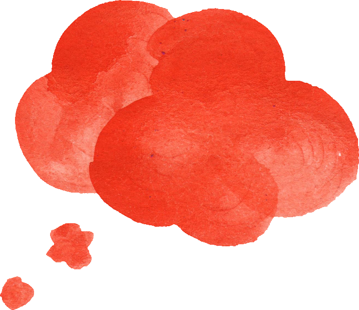Free Download - Watercolour Speech Bubble Png (717x618), Png Download