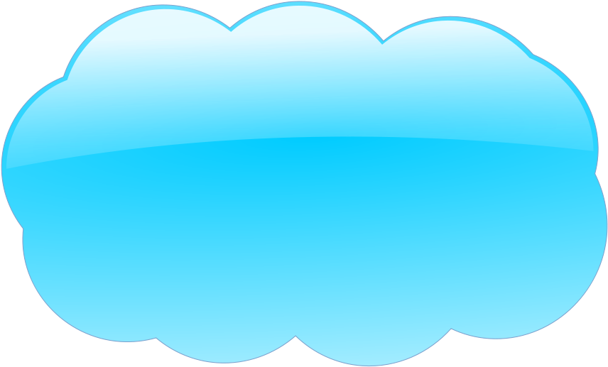 How To Set Use Blue Cloud Clipart (900x600), Png Download