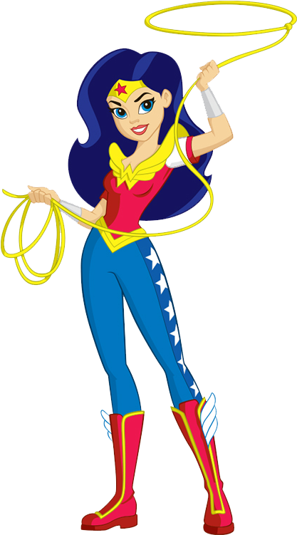 Profile Art - Wonder Woman Dc Super Hero Girl (459x773), Png Download