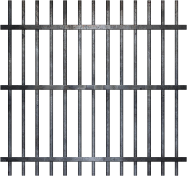 Share This Image - Jail Png (640x600), Png Download