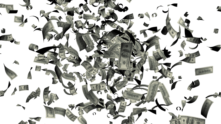 Free Png Falling Money Png Images Transparent - Money Png Hd (850x479), Png Download