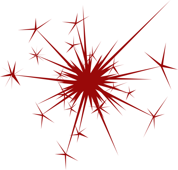 Download - Sparks Clipart (600x574), Png Download