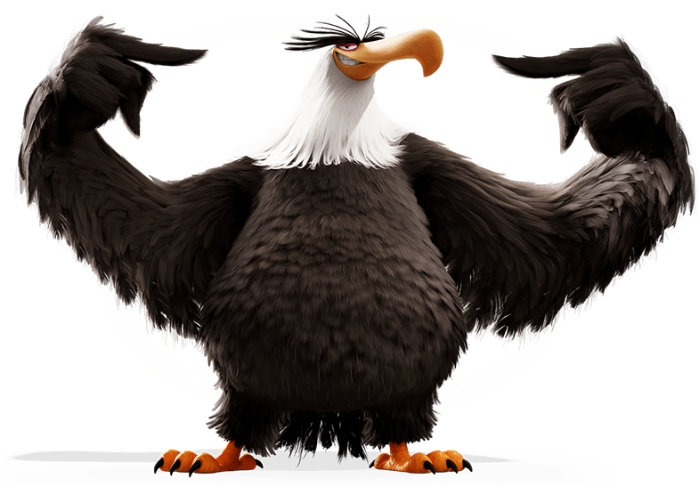 Abmovie Mighty Eagle Cocky - Angry Birds Movie Concept Art (785x547), Png Download