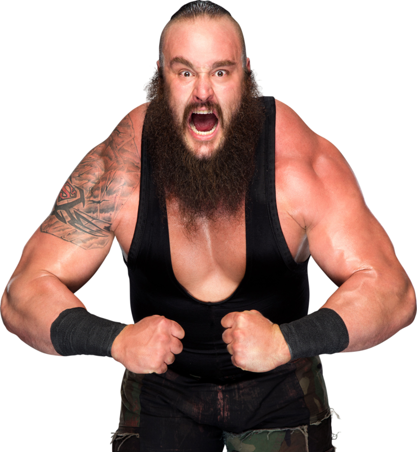 Roman Reigns Main Event, Braun Strowman Interrupted - Wwe Braun Strowman Png (859x931), Png Download