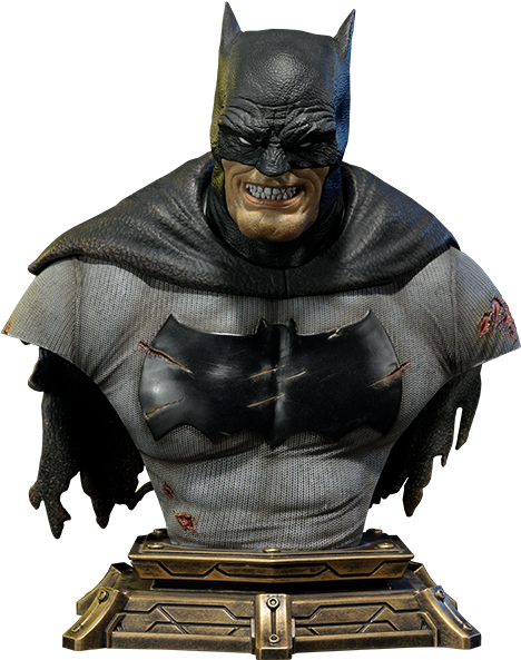 The Dark Knight Returns Batman Bust By Prime 1 Studio - Batman The Dark Knight Returns Bust (480x593), Png Download