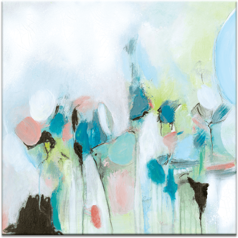 Travel Light - Abstract Art (900x900), Png Download